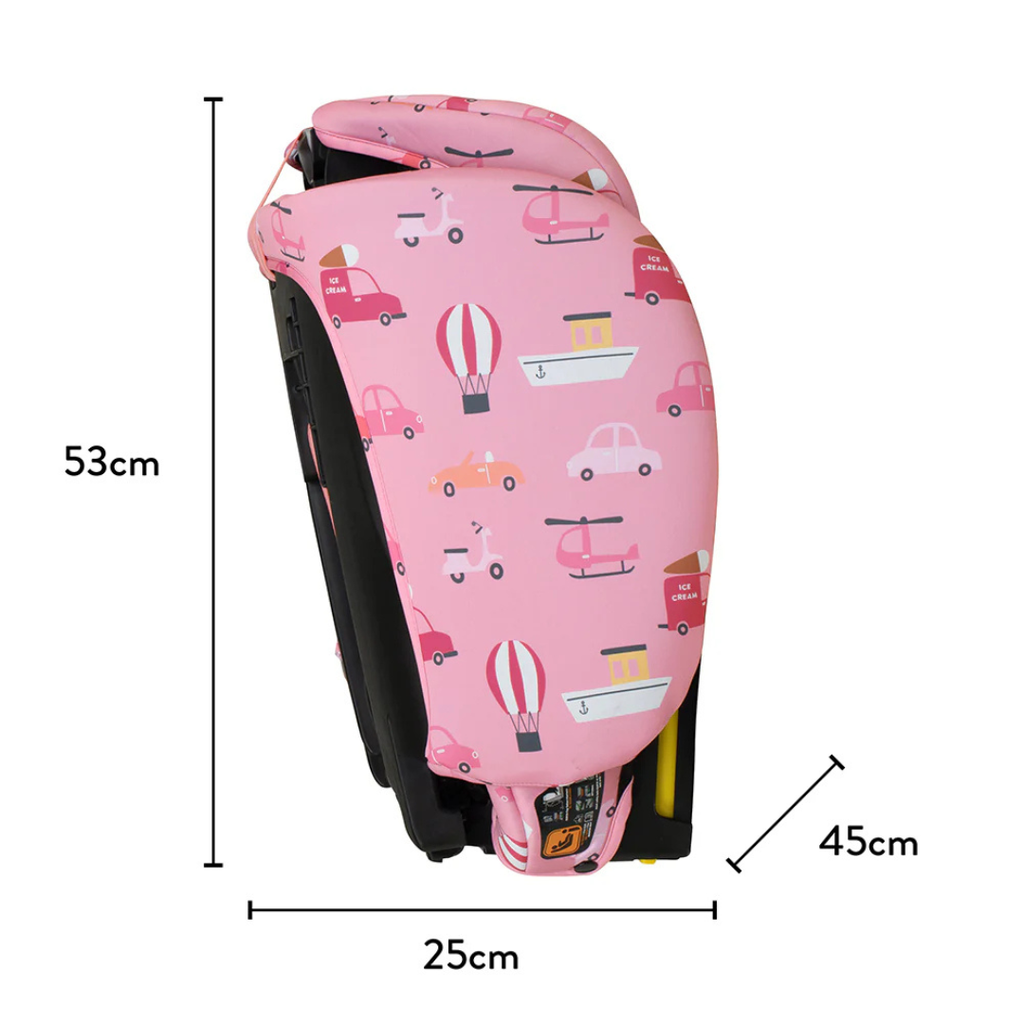 Cosatto CT5923 On The Go I-Size столче за кола ITCHY FEET ROSY - снимка 3