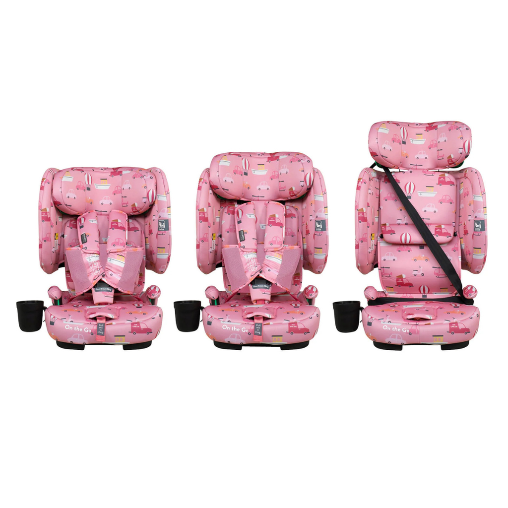 Cosatto CT5923 On The Go I-Size столче за кола ITCHY FEET ROSY - снимка 2