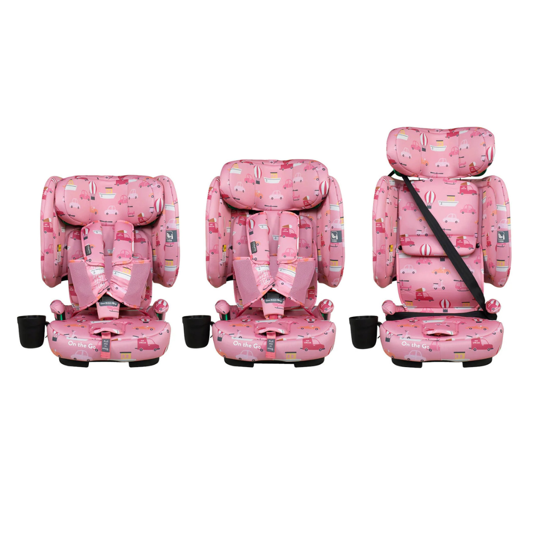 Cosatto CT5923 On The Go I-Size столче за кола ITCHY FEET ROSY - снимка 2