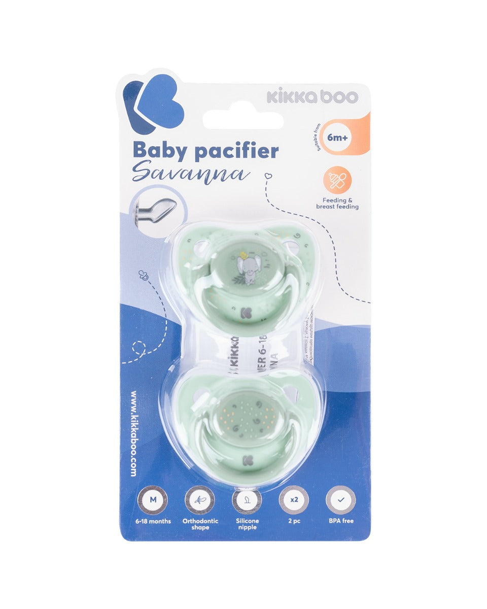 Залъгалка 6-18м Savanna Mint 2бр - снимка 6