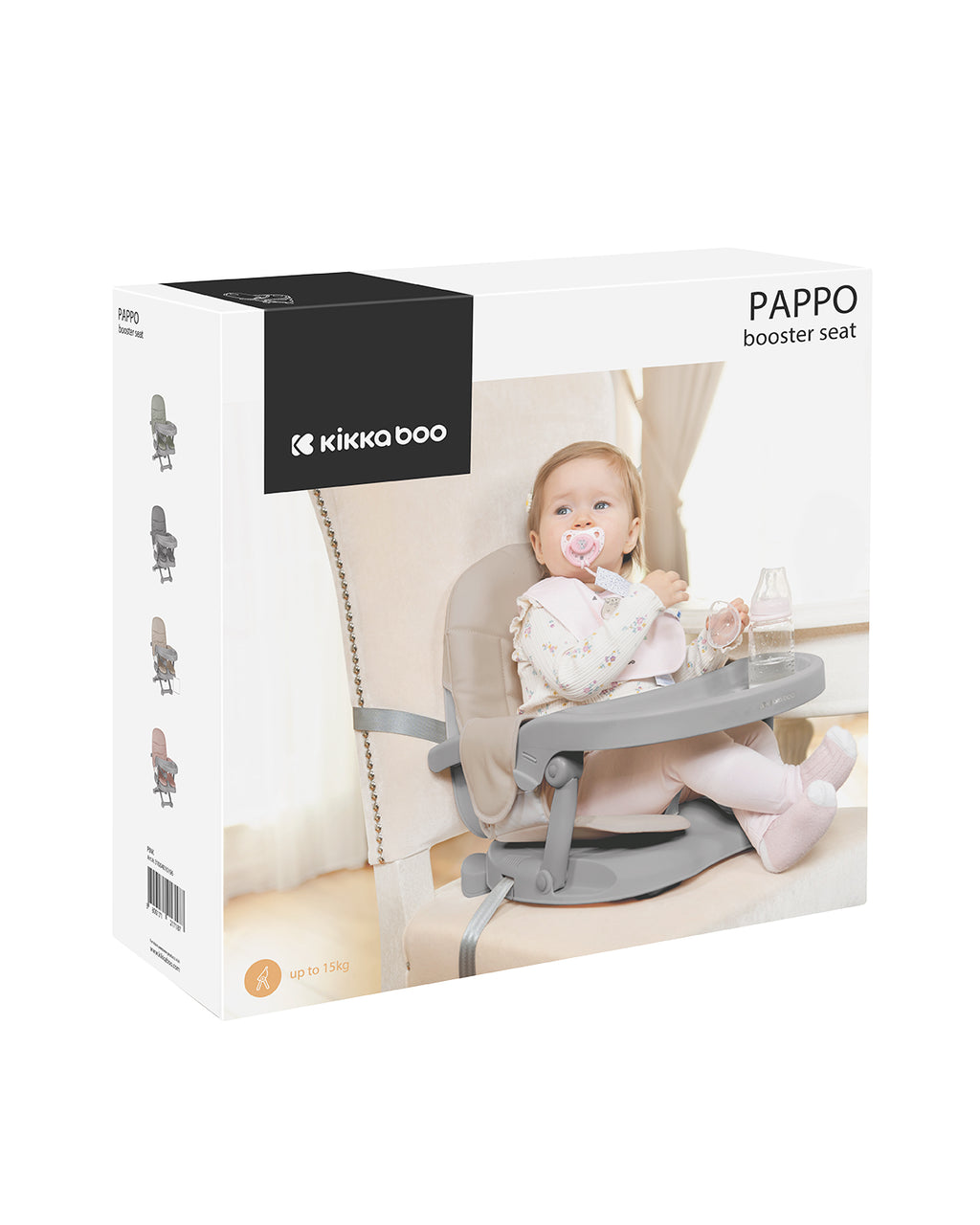 Седалка за хранене повдигаща Pappo Army Green 2025 - снимка 9