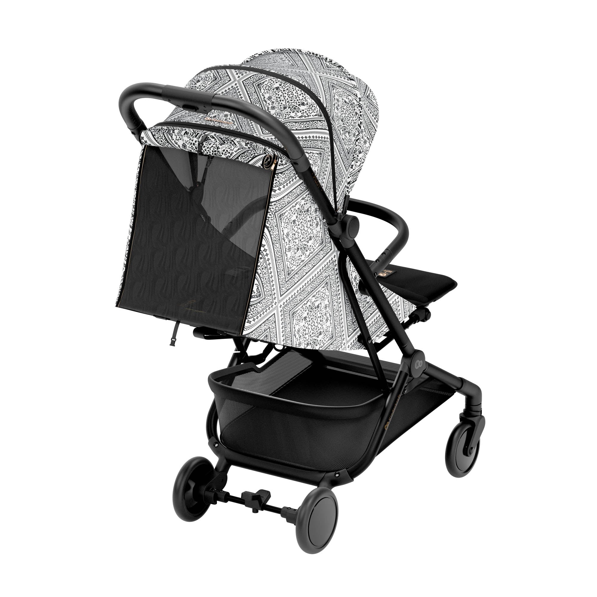 Kinderkraft PILOT 2 бебешка количка BIZUU Lunar Black - снимка 17