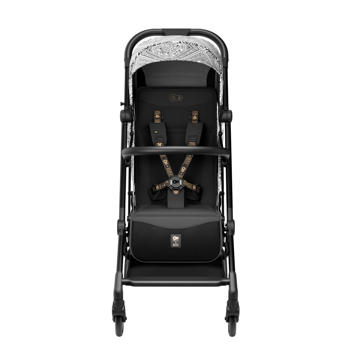 Kinderkraft PILOT 2 бебешка количка BIZUU Lunar Black - снимка 15