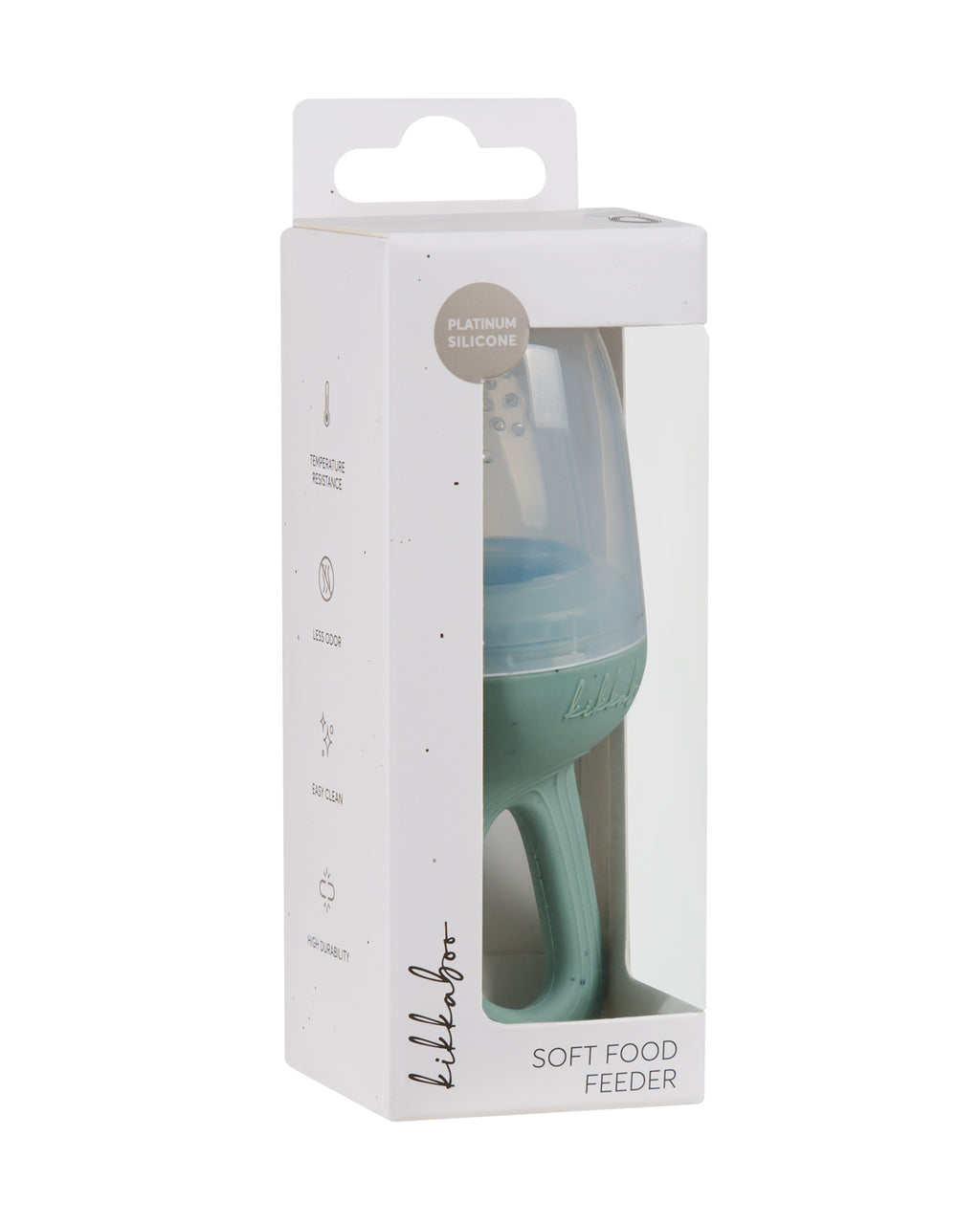 Биберон за мека храна Platinum Silicone Sage - снимка 3