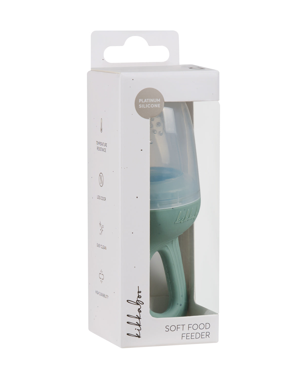 Биберон за мека храна Platinum Silicone Sage - снимка 3