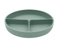 Чиния с отделения и вакуумно дъно Platinum Silicone Sage