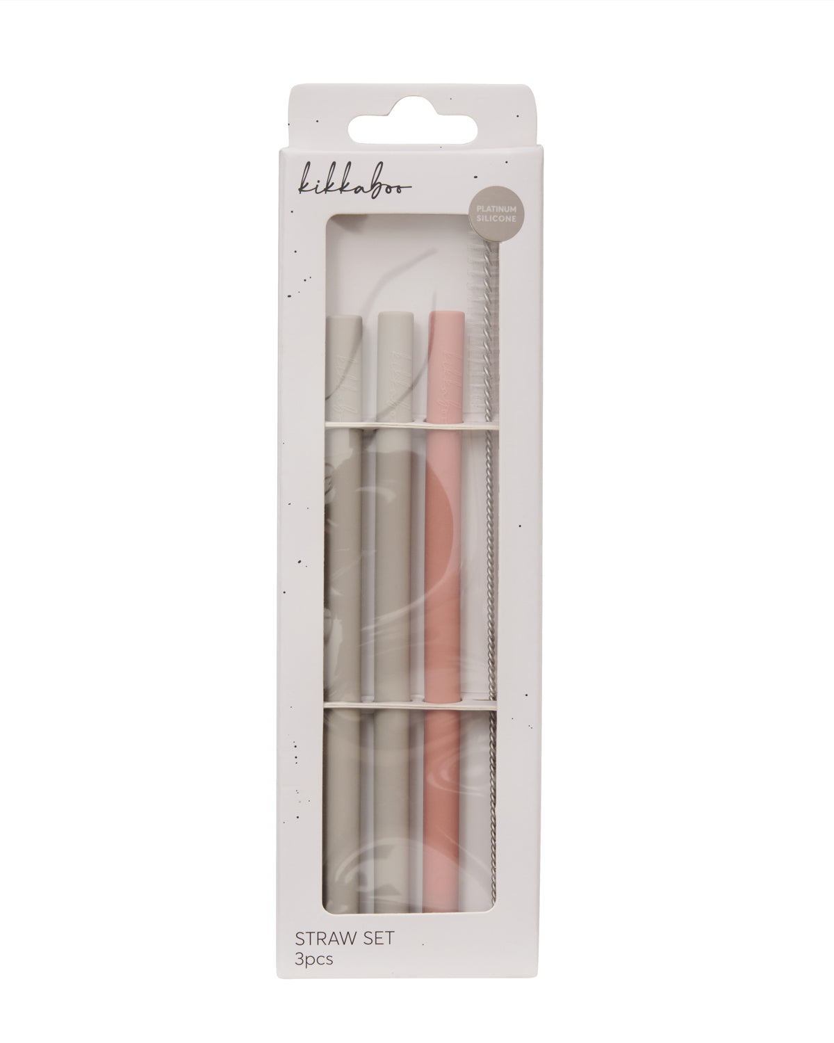 Сет сламки 3 бр Platinum Silicone Blush - снимка 4