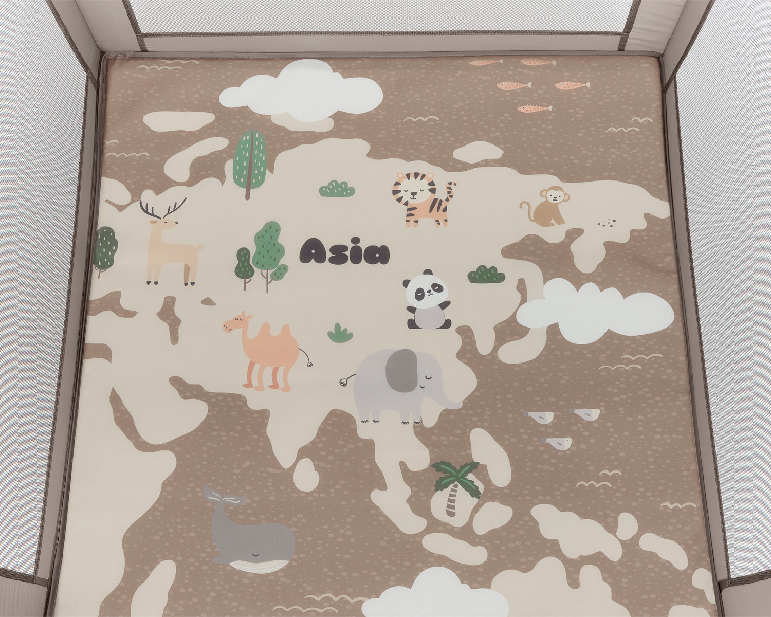 Кошара за игра Enjoy Asia Beige 2026 - снимка 5