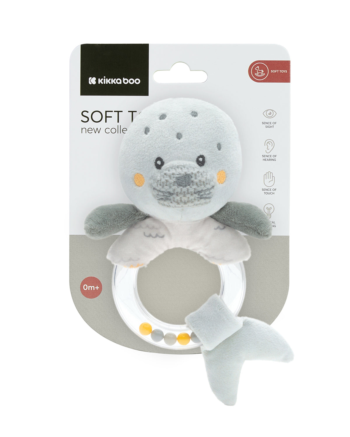 Играчка плюшена дрънкалка Seally me - снимка 2