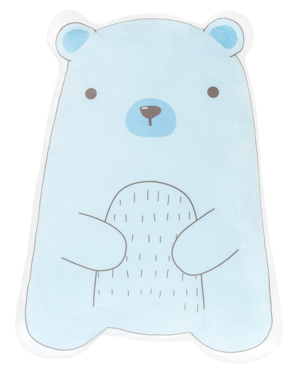 Плюшена възглавница-играчка Bear with me Blue | Kikkaboo