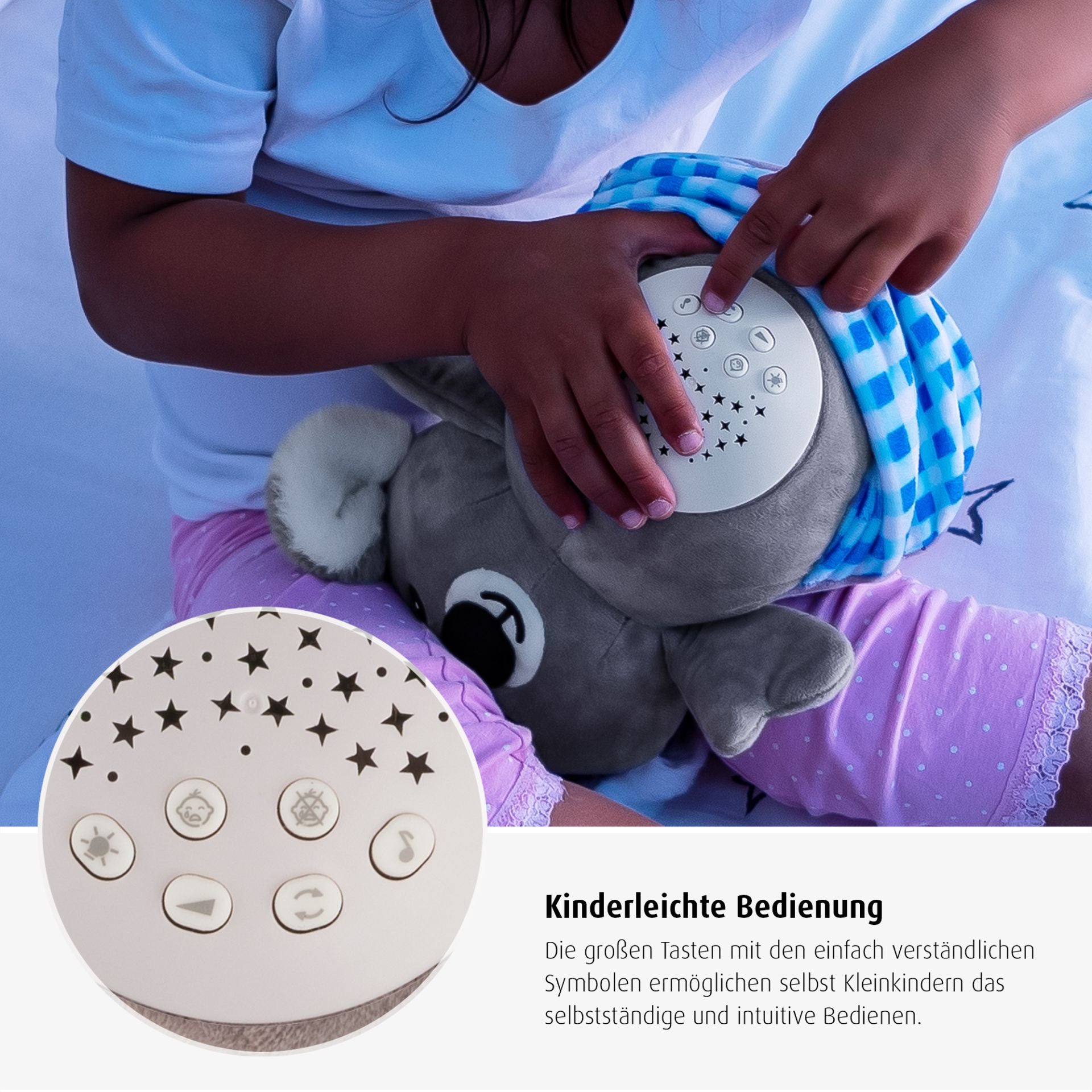 52431 Reer Koko Koala плюшена нощна лампа - снимка 8