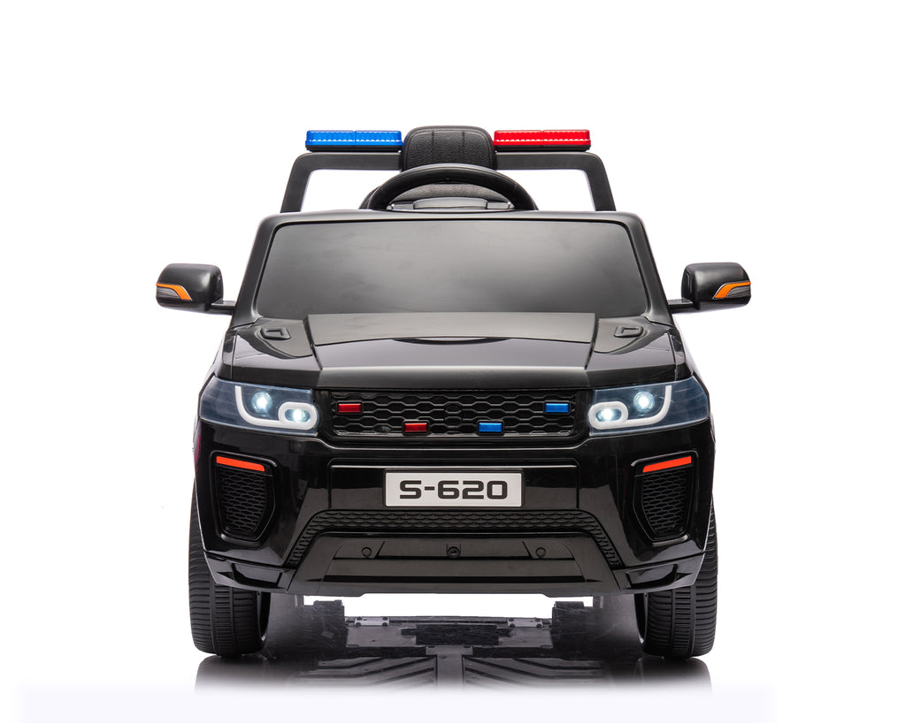 Акумулаторна кола Polizei Black + батерия 12V/4AH - снимка 2