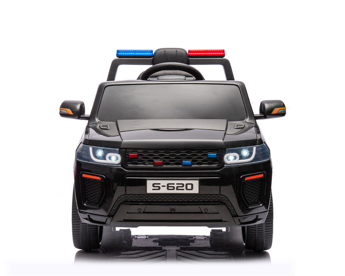 Акумулаторна кола Polizei Black + батерия 12V/4AH - снимка 2