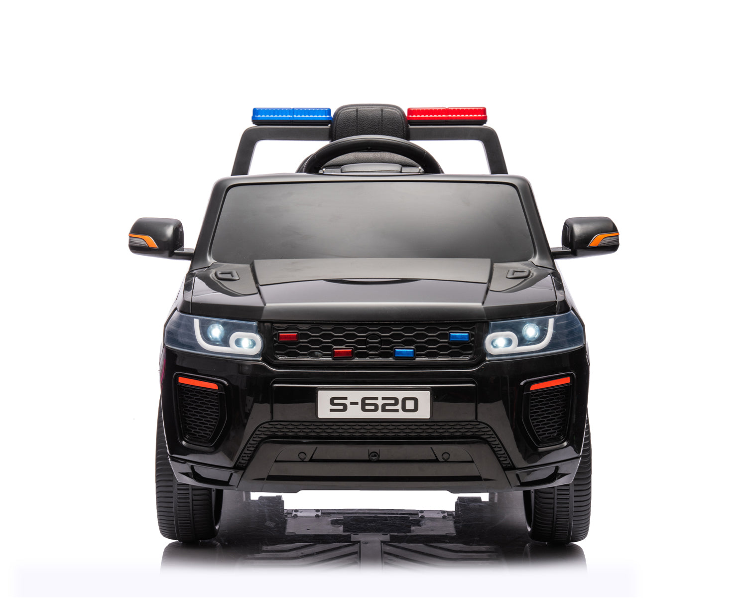 Акумулаторна кола Polizei Black + батерия 12V/4AH - снимка 2