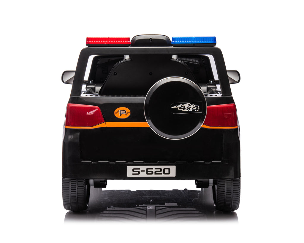 Акумулаторна кола Polizei Black + батерия 12V/4AH - снимка 4