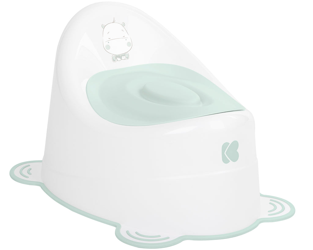 Гърне anti-slip Hippo Mint | Kikkaboo