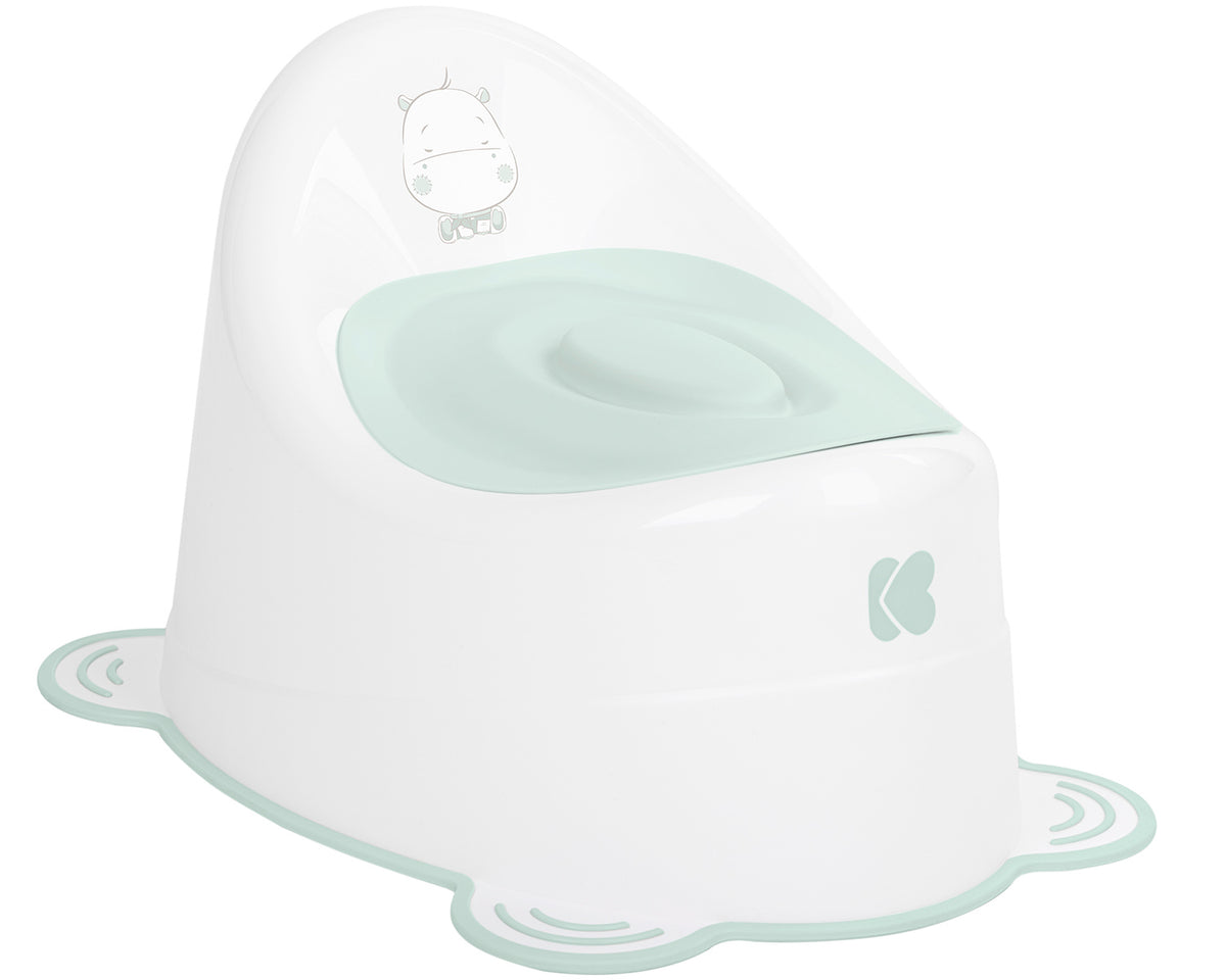 Гърне anti-slip Hippo Mint | Kikkaboo