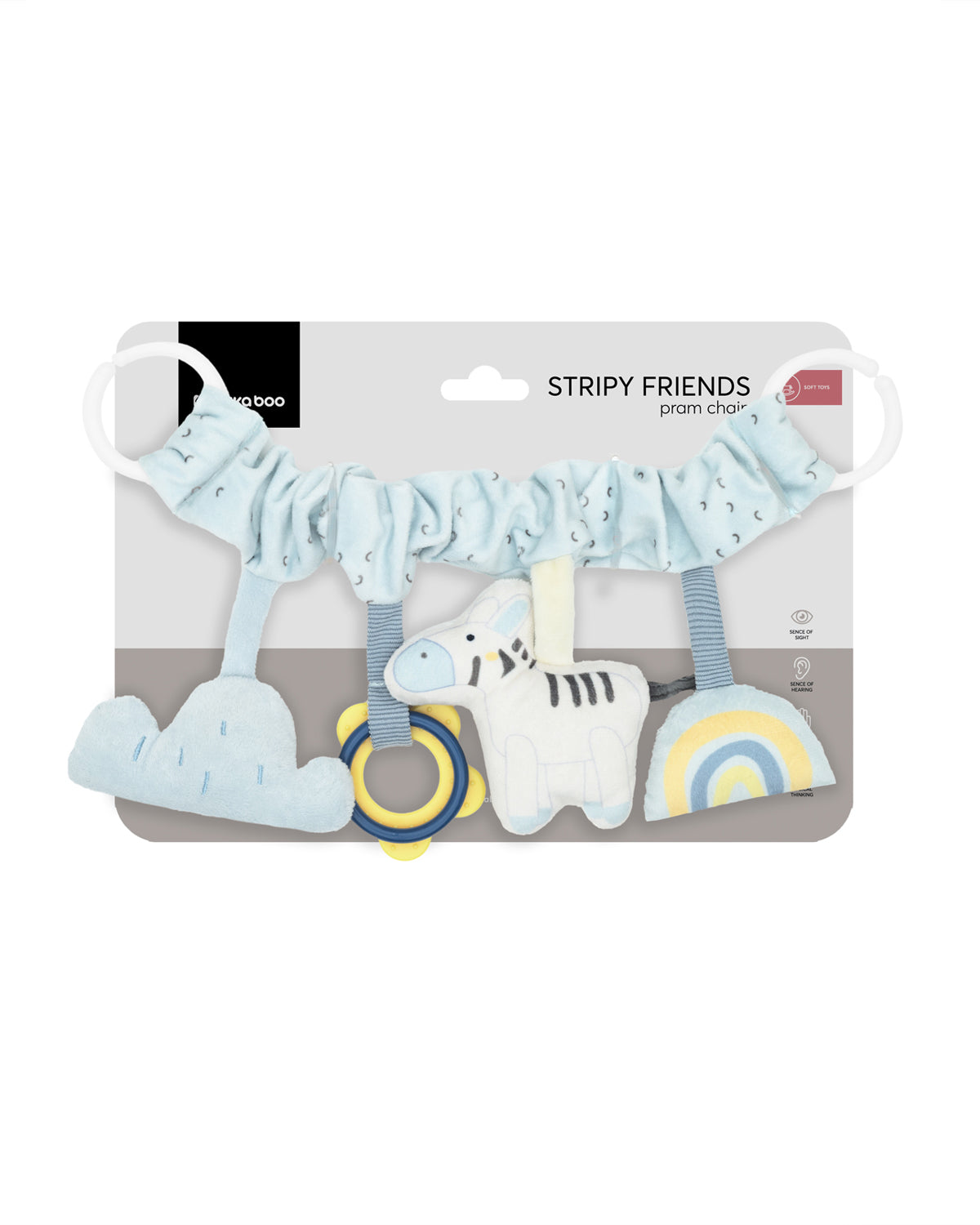 Плюшена играчка за количка Stripy Friends - снимка 2
