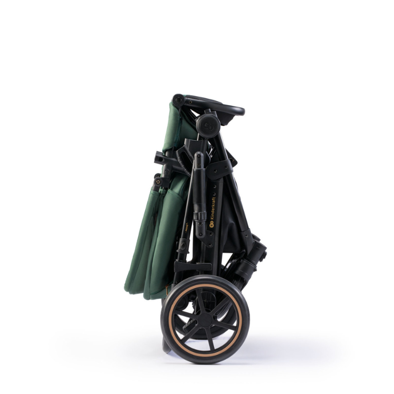 Kinderkraft Prime 2 бебешка количка 2в1 DARK GREEN