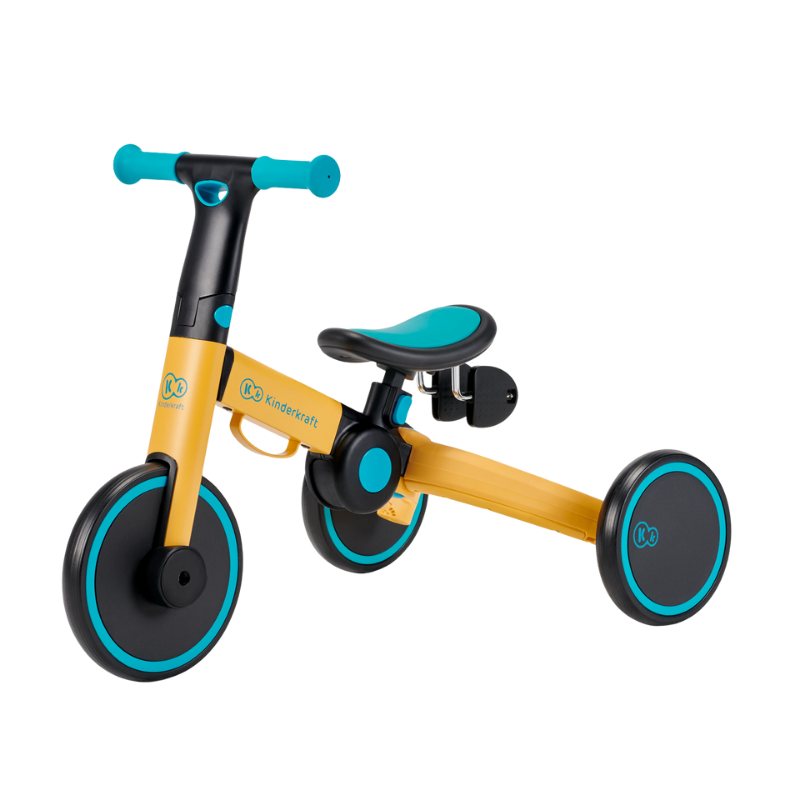Kinderkraft триколка 3в1 4TRIKE yellow - снимка 2