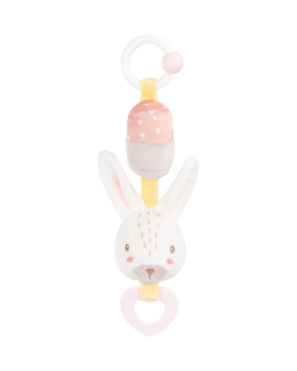 Играчка със звънче Rabbits in Love | Kikkaboo