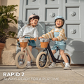 Kinderkraft RAPID 2 колело за баланс BIZUU BLACK
