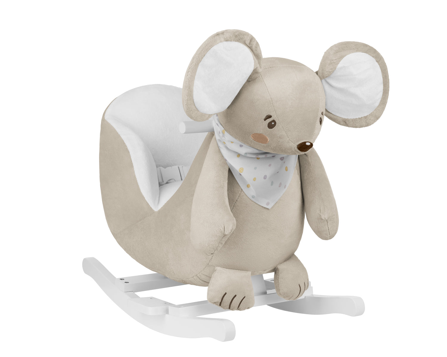 Люлееща играчка със седалка Mouse | Kikkaboo