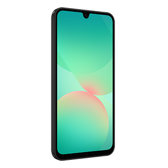 Samsung Galaxy A26 5G 128GB Black – заден изглед под ъгъл