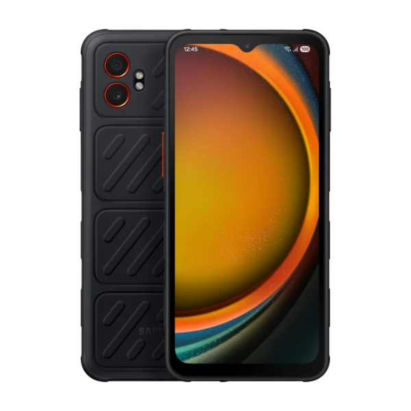 Samsung Galaxy XCover7 Pro 6GB/128GB Black Enterprise Edition - преден и заден изглед