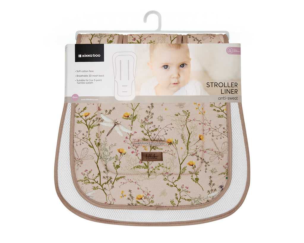 Подложка за количка против изпотяване Secret Garden Beige - снимка 3