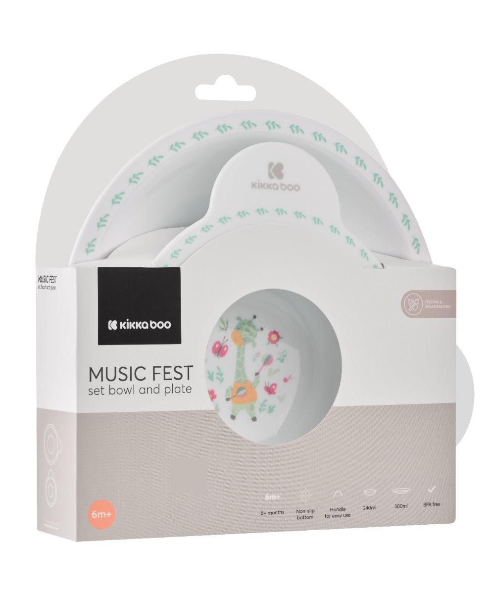 Сет купа с чиния Music Fest - снимка 6