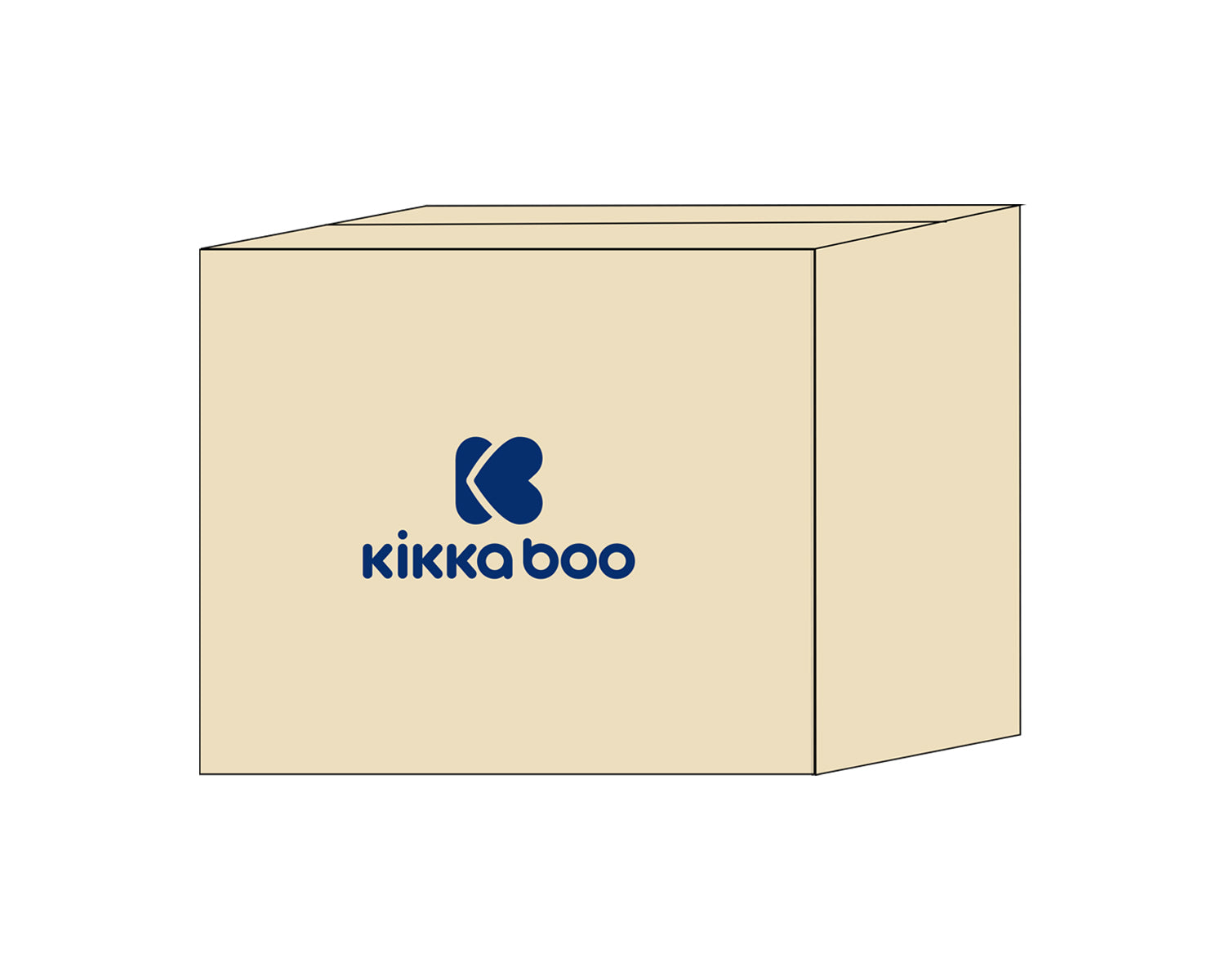 Транспортен кашон 90х66х90см с лого | Kikkaboo