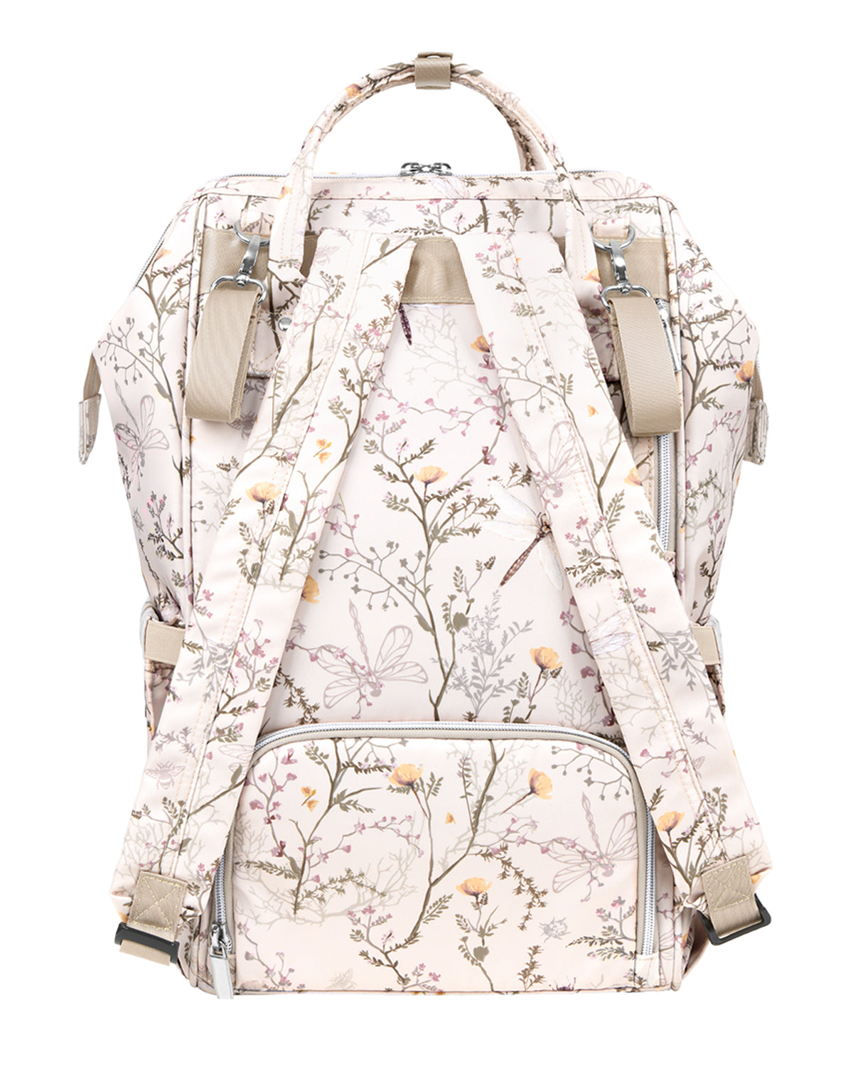 Чанта Siena Luxe Secret Garden Beige - снимка 2