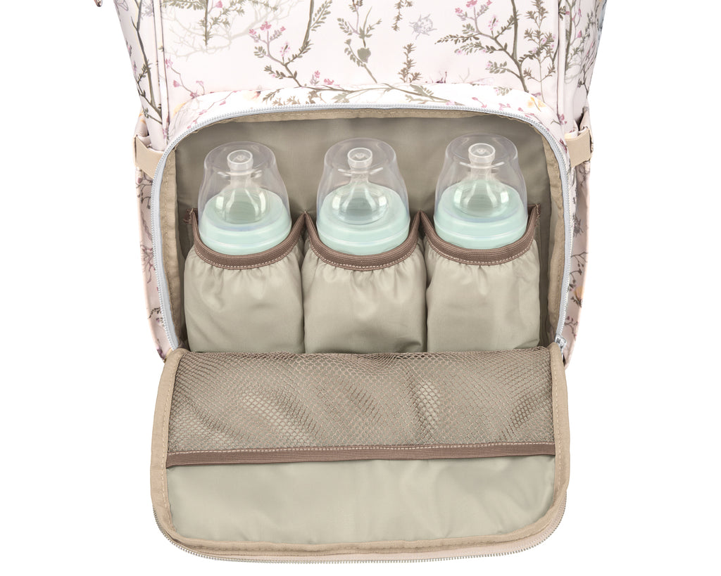 Чанта Siena Luxe Secret Garden Beige - снимка 6