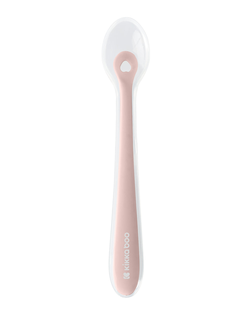 Лъжица силиконова в кутия 1бр Blush - снимка 2
