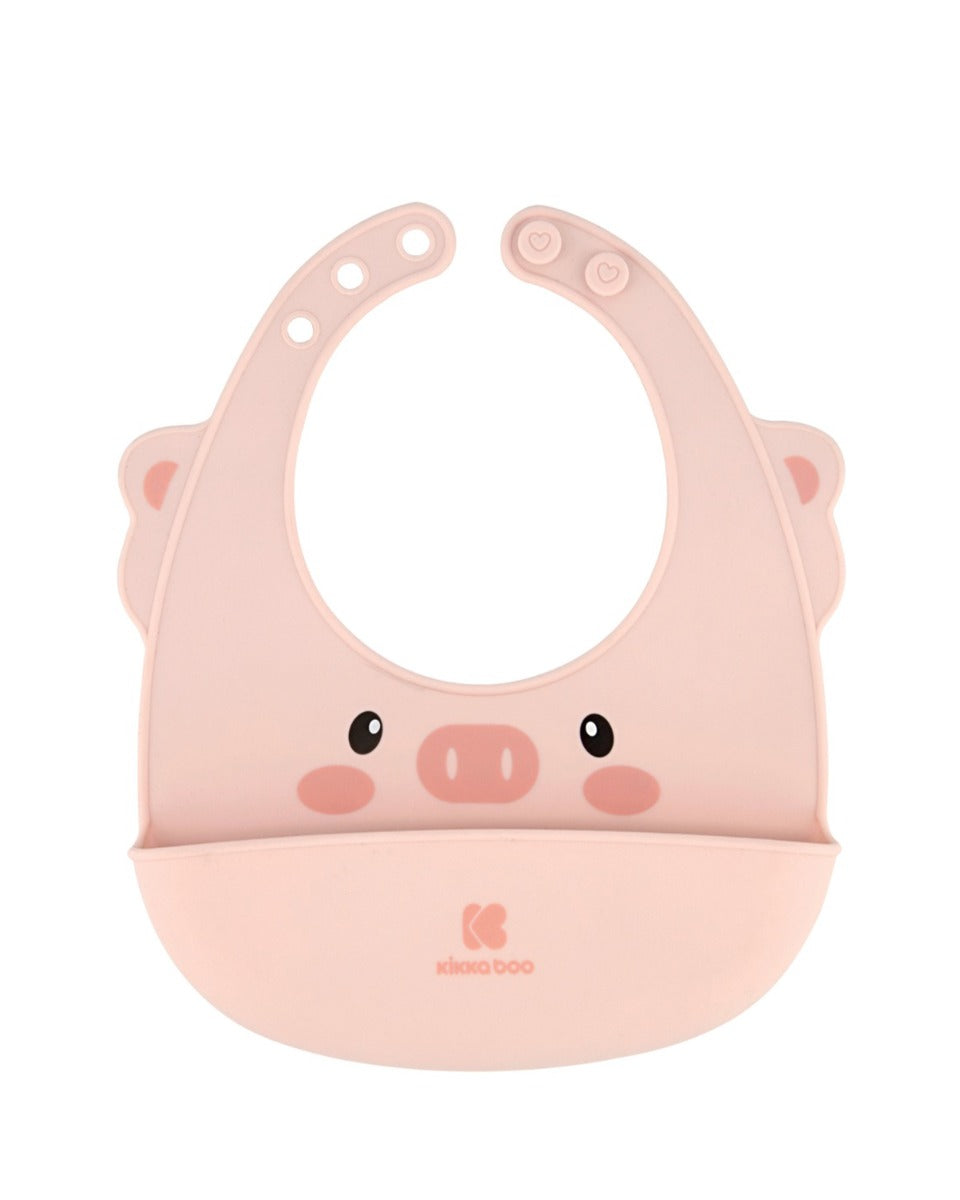 Лигавник силиконов Pink | Kikkaboo