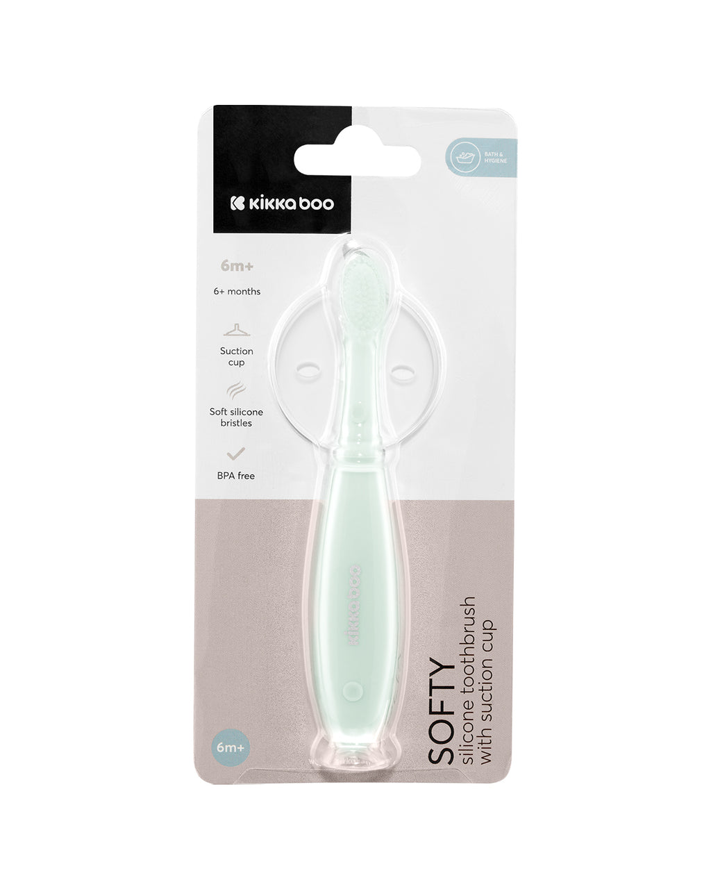 Четка силиконова за зъби Softy Mint - снимка 2