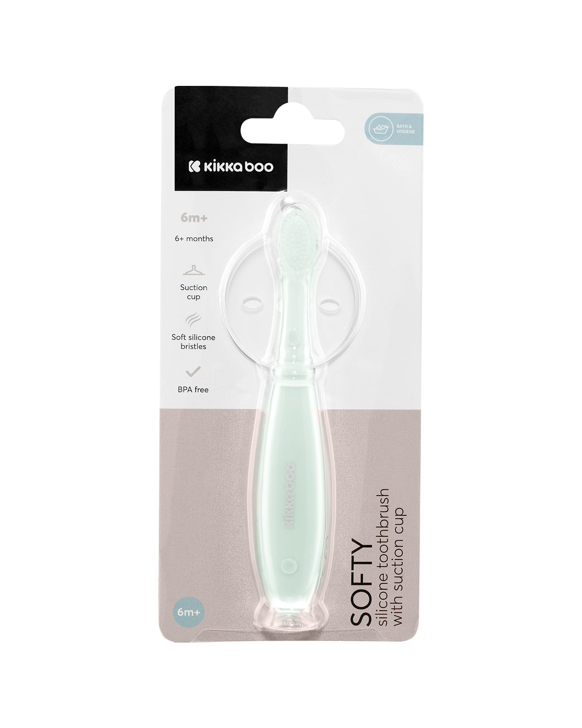 Четка силиконова за зъби Softy Mint - снимка 2