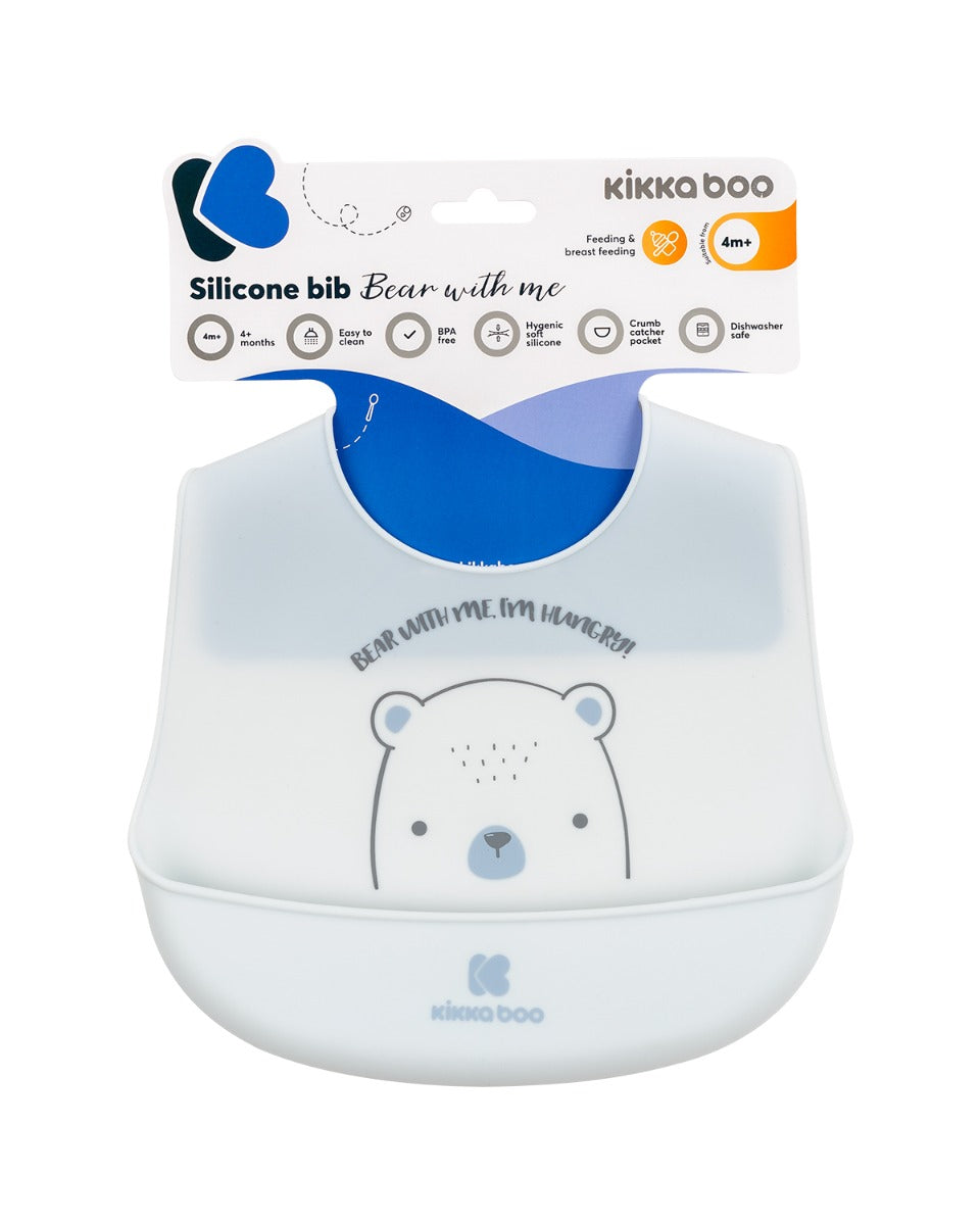 Лигавник силиконов Bear with me Blue - снимка 2