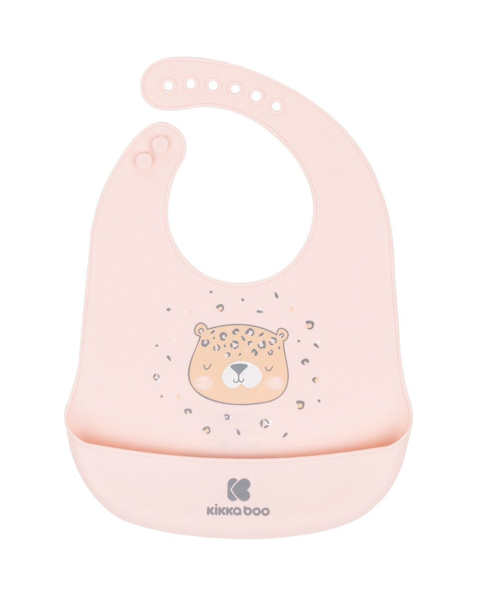 Лигавник силиконов Savanna Pink | Kikkaboo