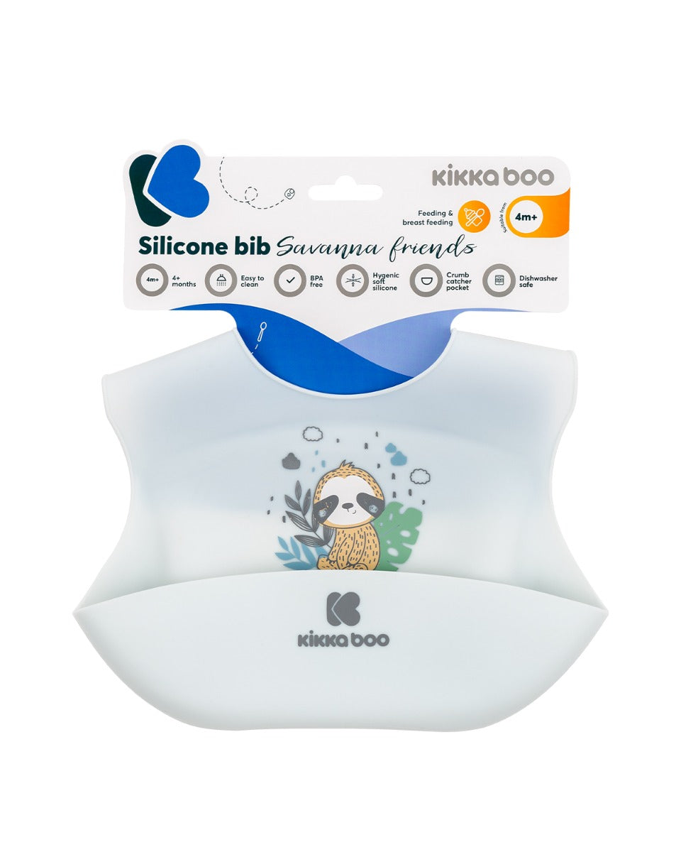 Лигавник силиконов Savanna Friends Blue - снимка 2