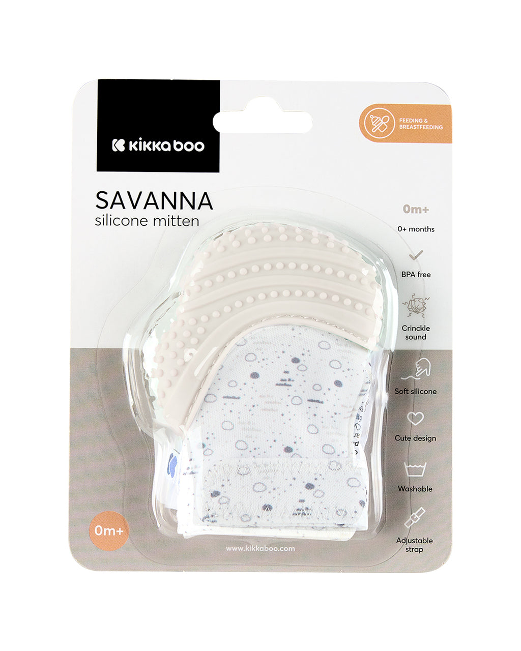 Ръкавица за венци и зъби Savanna Grey - снимка 3
