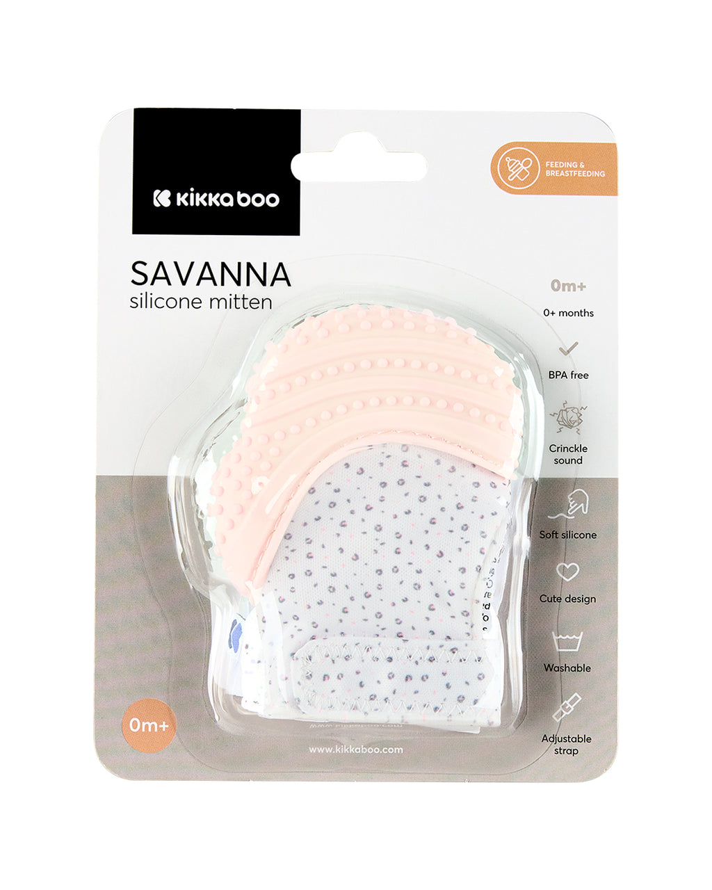 Ръкавица за венци и зъби Savanna Pink - снимка 3