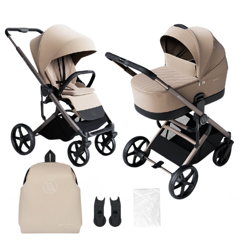 Avionaut SIRIUS бебешка количка 2в1 Beige.02 - снимка 11