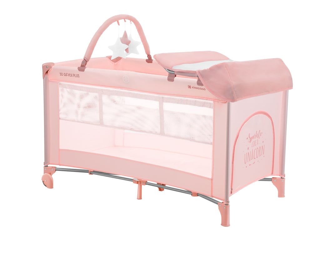 Кошара на две нива So Gifted PLUS Pink | Kikkaboo