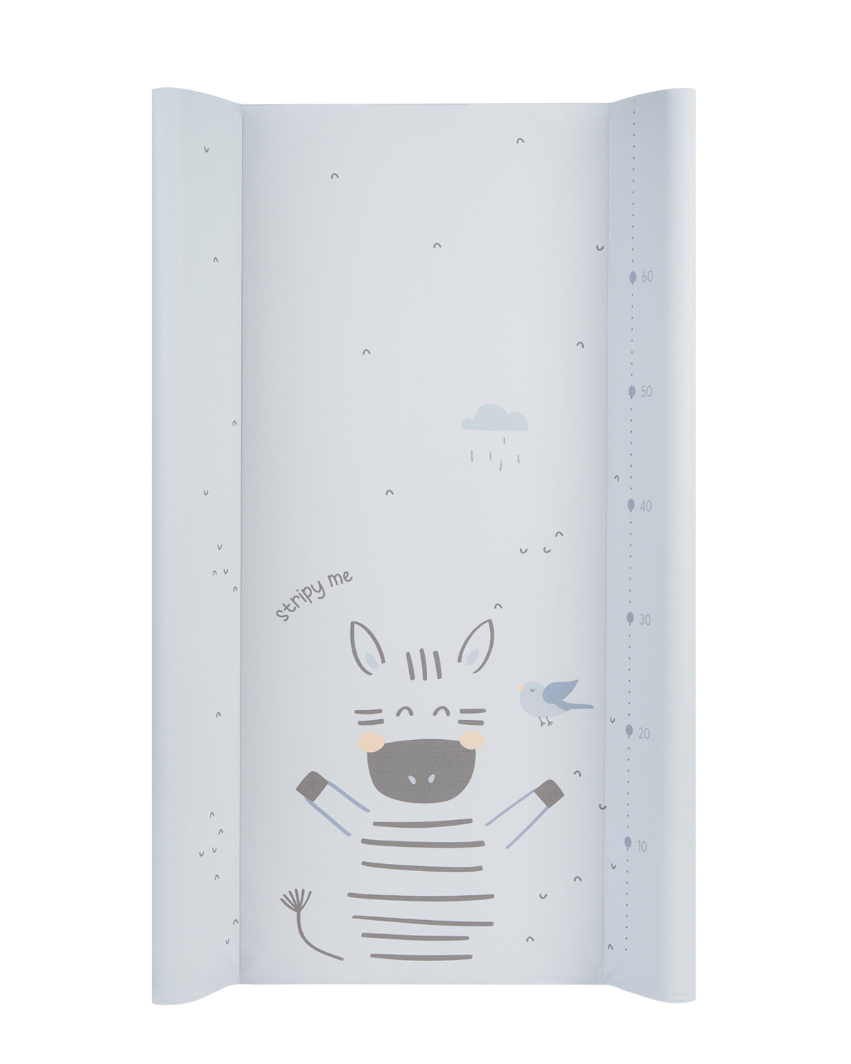 Мека PVC подложка за повиване 50х70см Stripy Friends