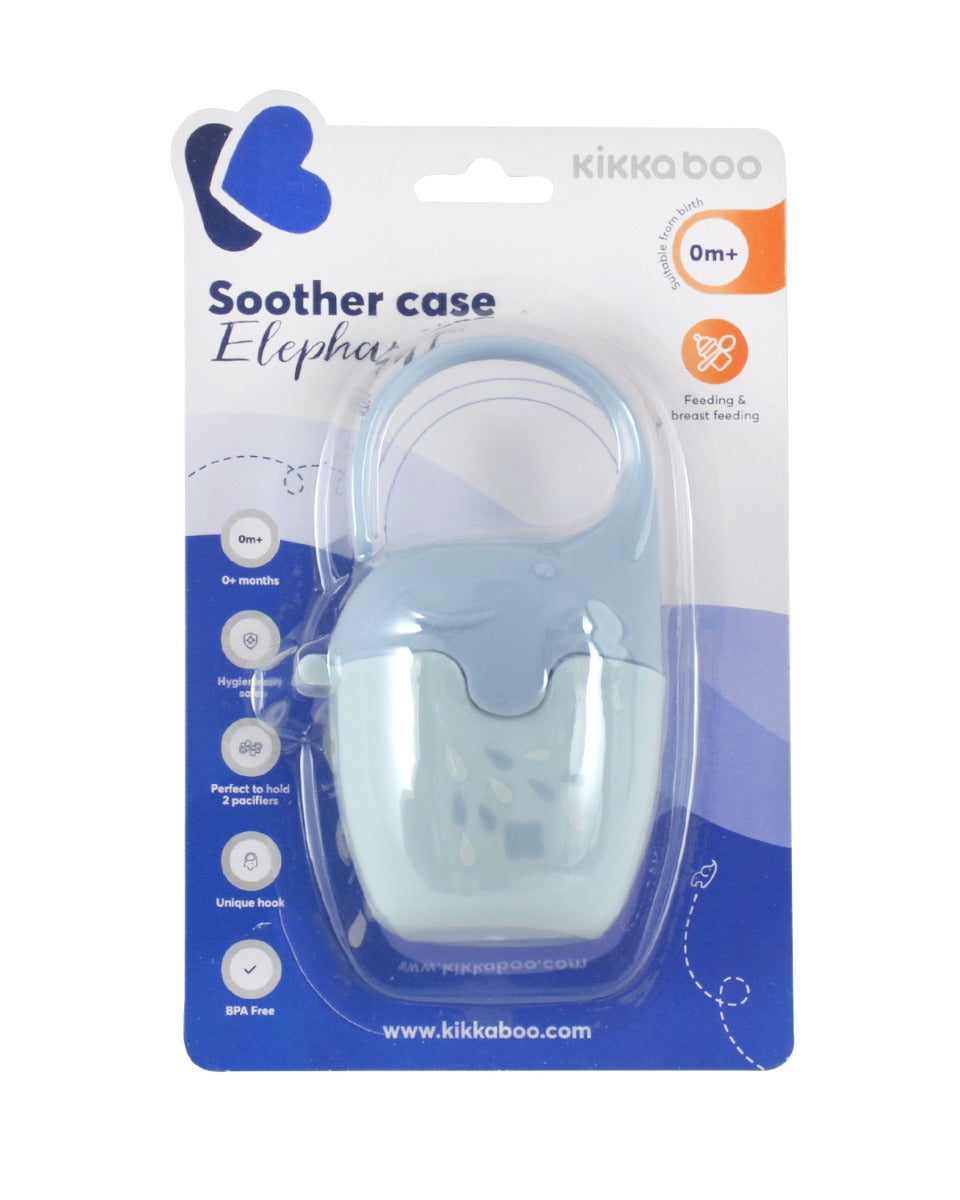 Кутия за залъгалка Elephant Blue - снимка 4