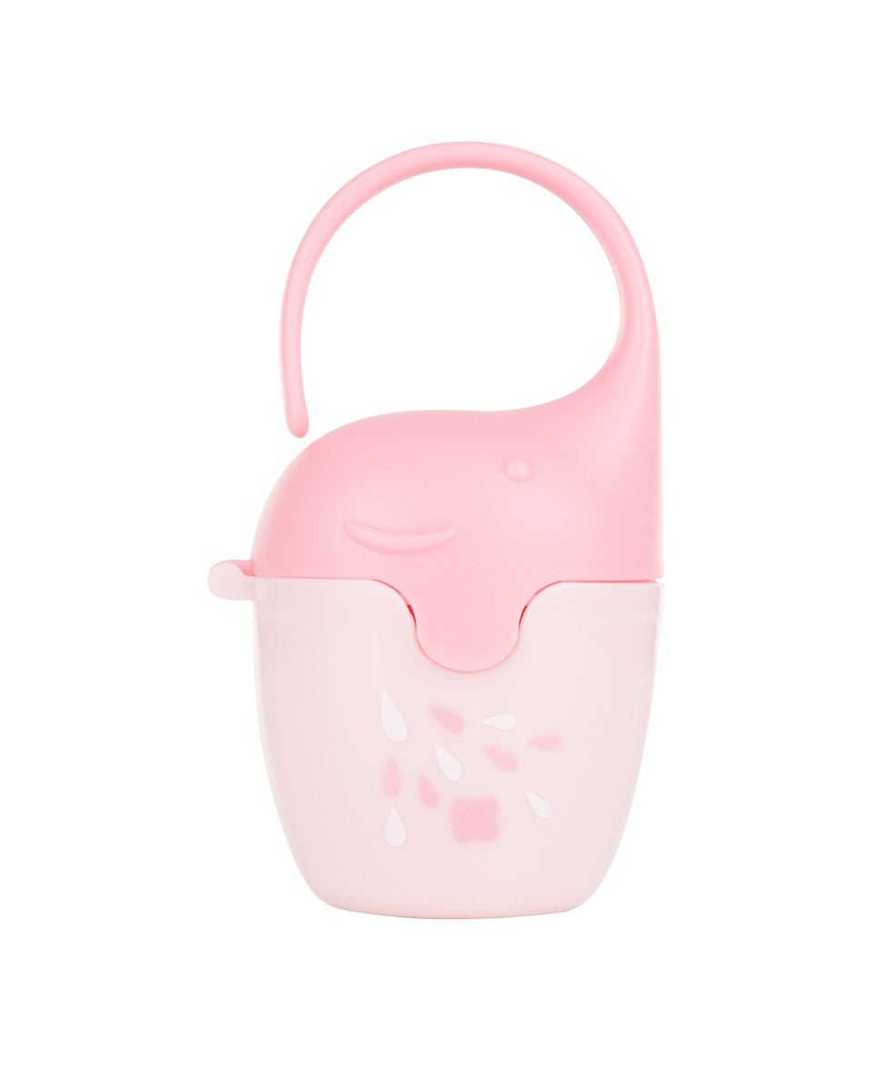 Кутия за залъгалка Elephant Pink | Kikkaboo