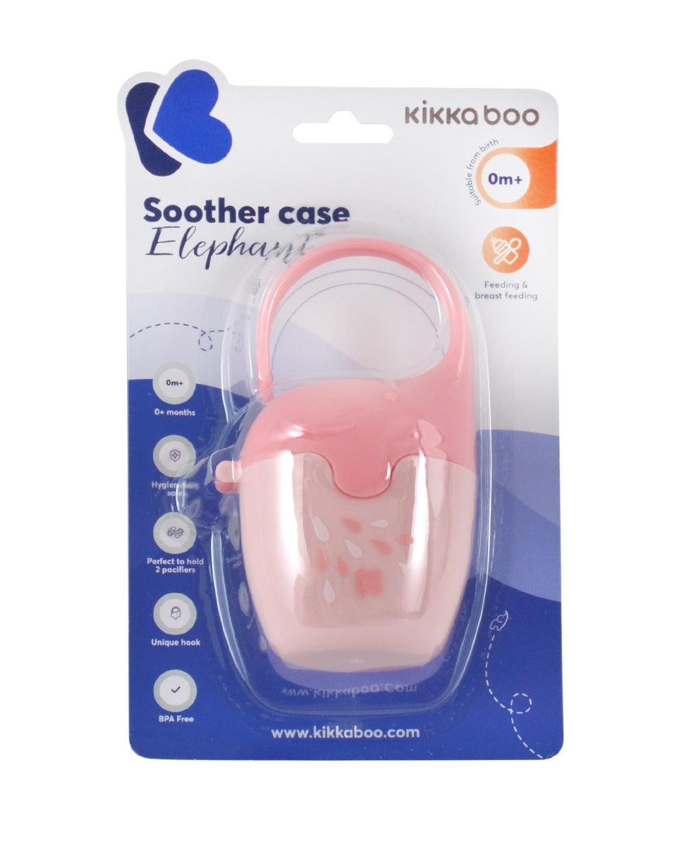 Кутия за залъгалка Elephant Pink - снимка 4