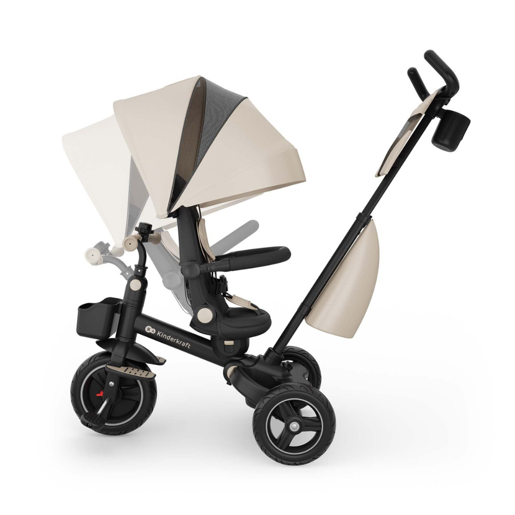 KinderKraft SPINSTEP 2 PLUS триколка БЕЖОВА - снимка 8